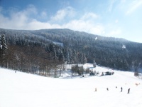 Skiareál Hochficht v Rakousku